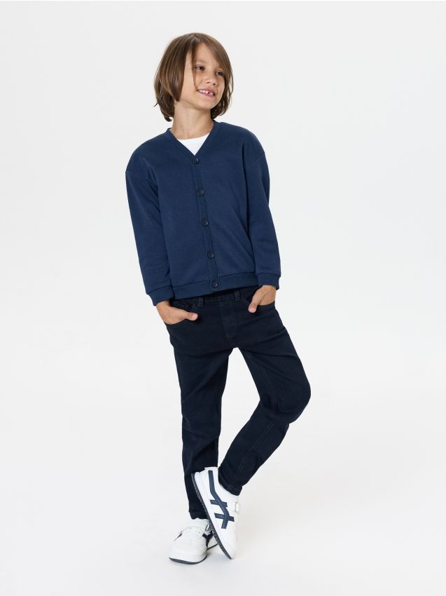 Sinsay - Blugi slim fit - bleumarin