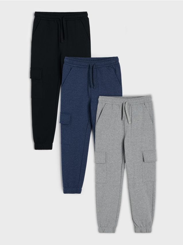 Sinsay - Cargo jogger trenirka 3 pack