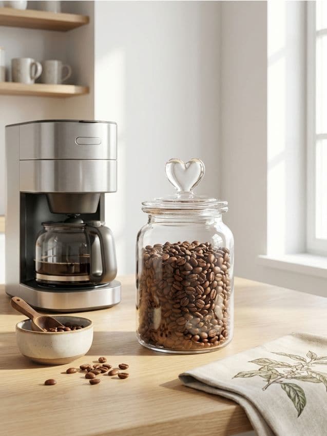 Sinsay - Borcan pentru alimente cu capac - clear