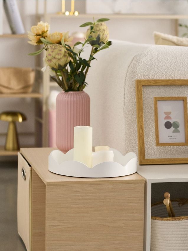 Sinsay - Ozdobný podnos - biela