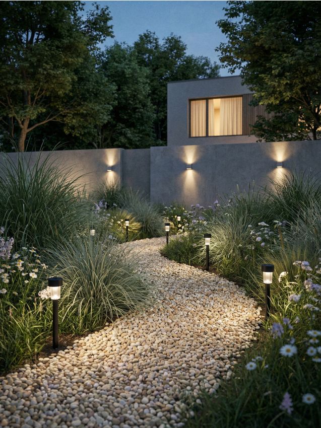 Päikesepaneeliga LED-tuled 4 pack