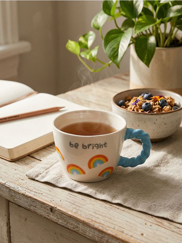 Sinsay - Cană - light blue