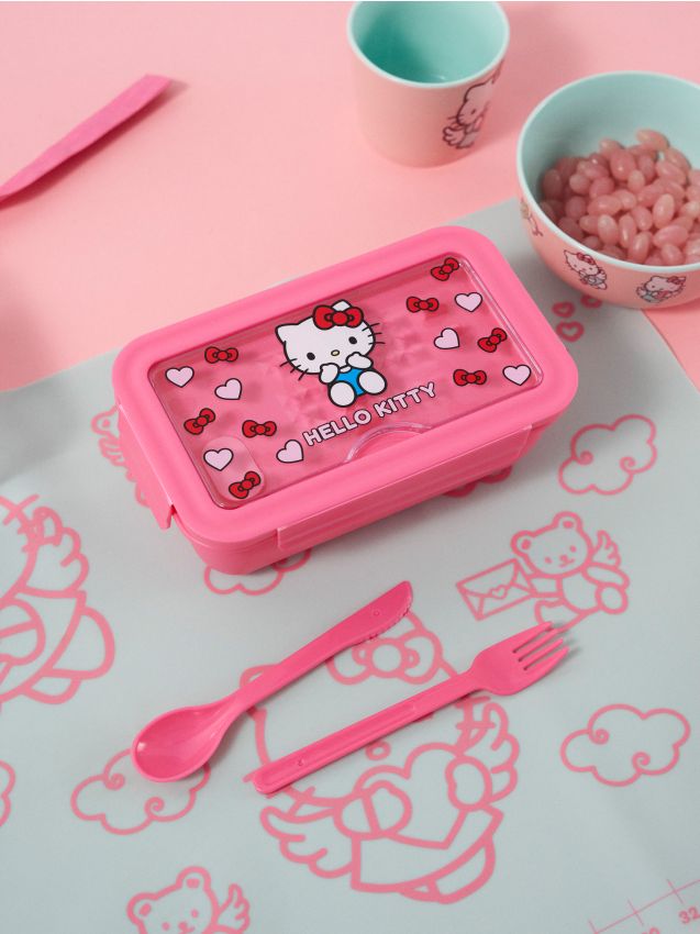 Sinsay - Cutie de prânz Hello Kitty - roz-pastel