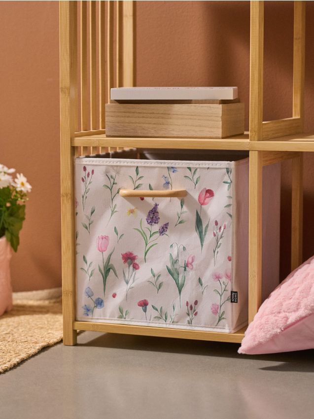 Cutie de depozitare cu motiv floral