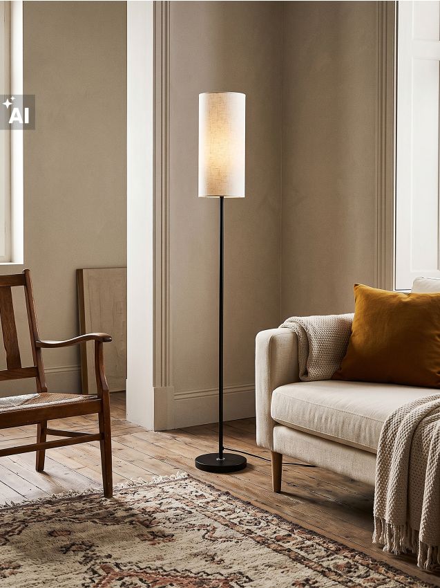 Sinsay - Grīdas lampa ar auduma
