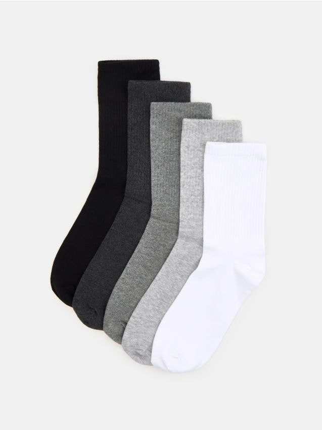 Sinsay - Set de 5 perechi de șosete cu conținut ridicat de bumbac - multicolor