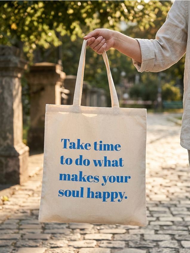 Sinsay - Materiałowa torba shopper z napisem - kremowy