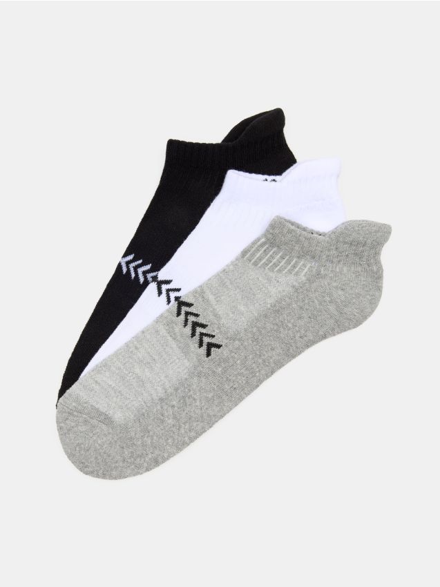 Sinsay - Bawełniane skarpetki 3 pack - wielobarwny