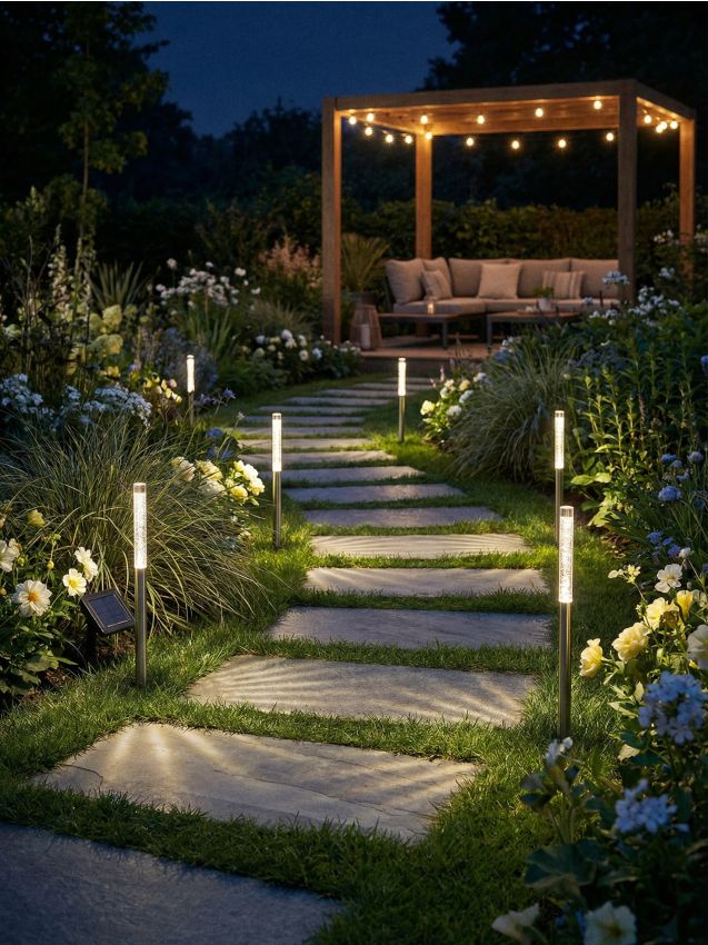 Sinsay - Lumină LED solară - argintiu