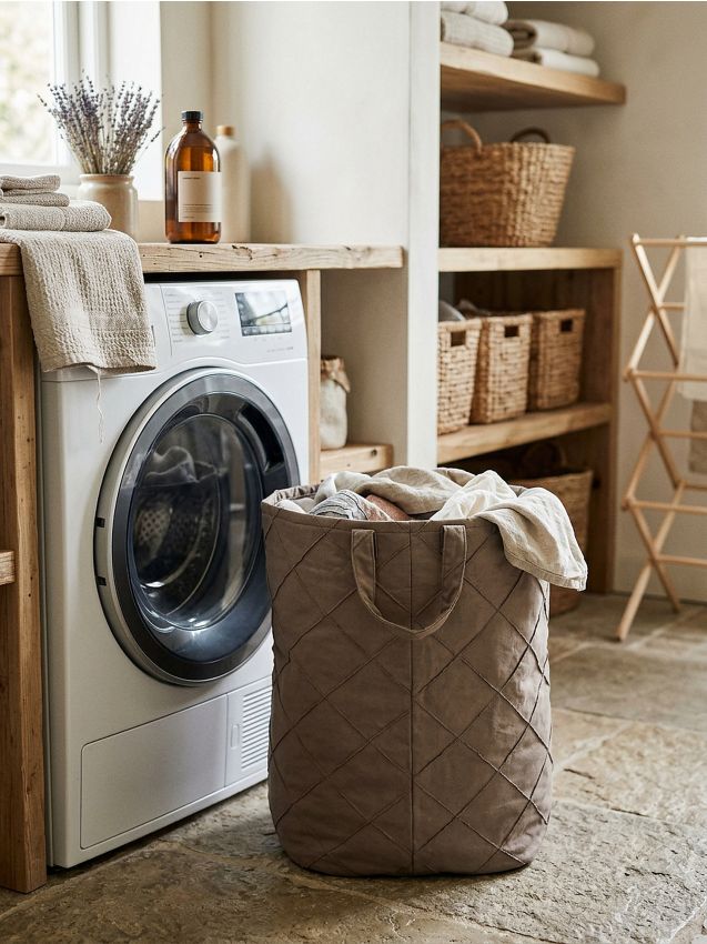 Sinsay - Coș pentru rufe - gri-neutru