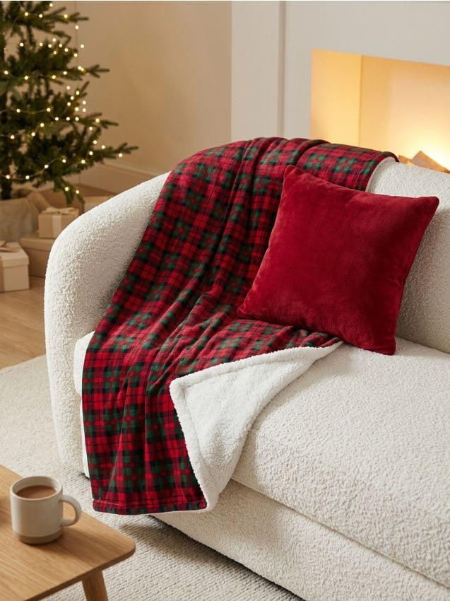 Sinsay - Plapumă în carouri - multicolor