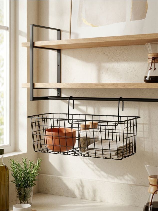 Sinsay - Coș de depozitare suspendat - negru