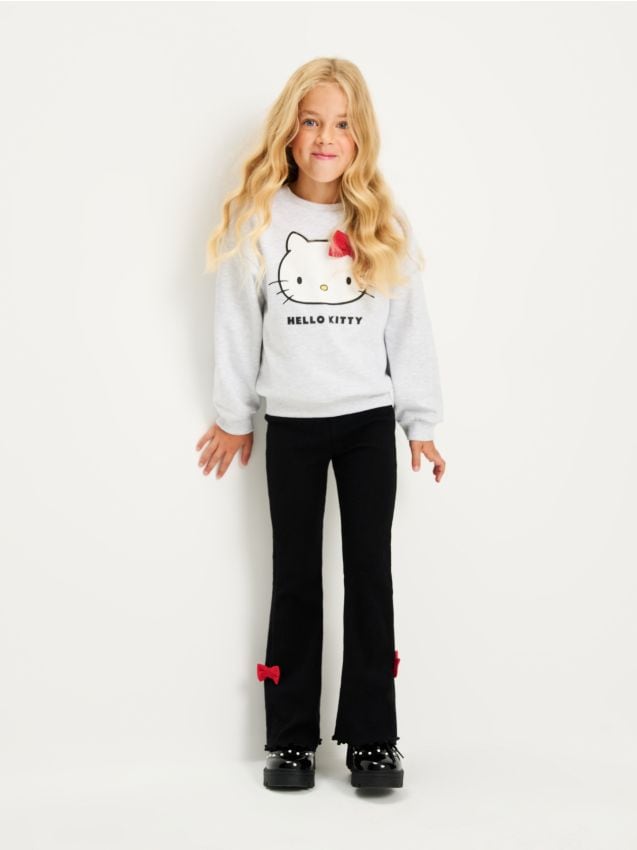 Sinsay - Dievčenská súprava Hello Kitty - svetlošedá