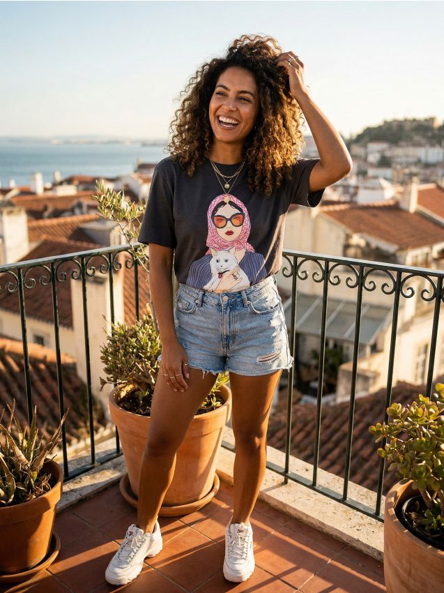 Sinsay - Tricou din bumbac cu imprimeu - gri-închis