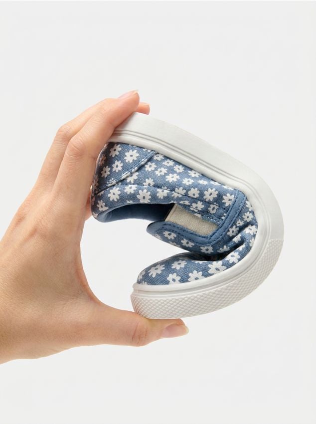 Sinsay - Teniși slip-on cu motiv floral - altele