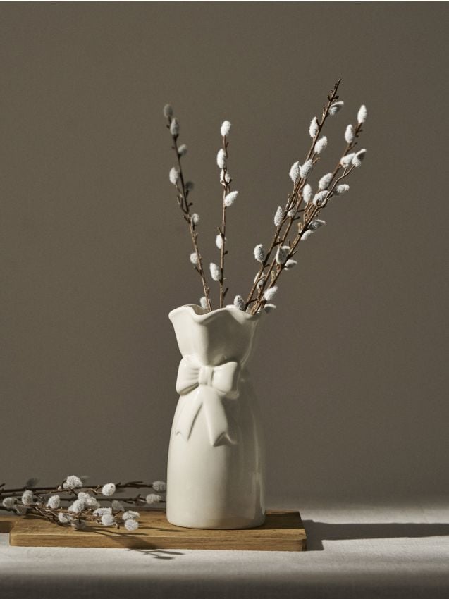 Sinsay - Ramuri decorative – mâțișori de salcie - alb