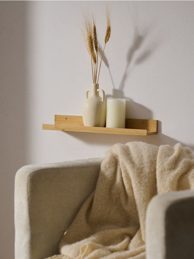 Sinsay - Nástenná polica - béžová