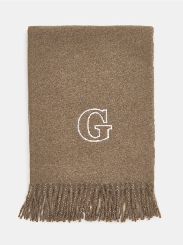 Sinsay - Šál so strapcami - hnedá