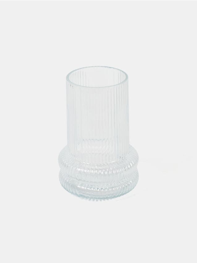 Sinsay - Ozdobny wazon - clear