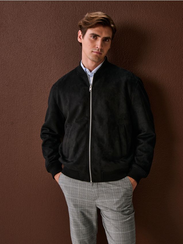 Sinsay - Geacă bomber - negru