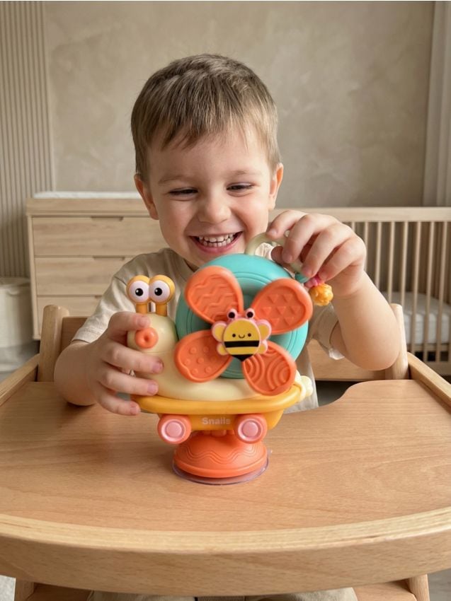 Sinsay - Jucărie multifuncțională – melc cu elice - portocaliu