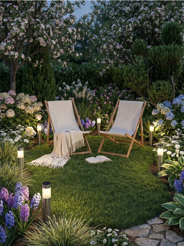 Sinsay - Lampă solară LED pentru grădină - argintiu