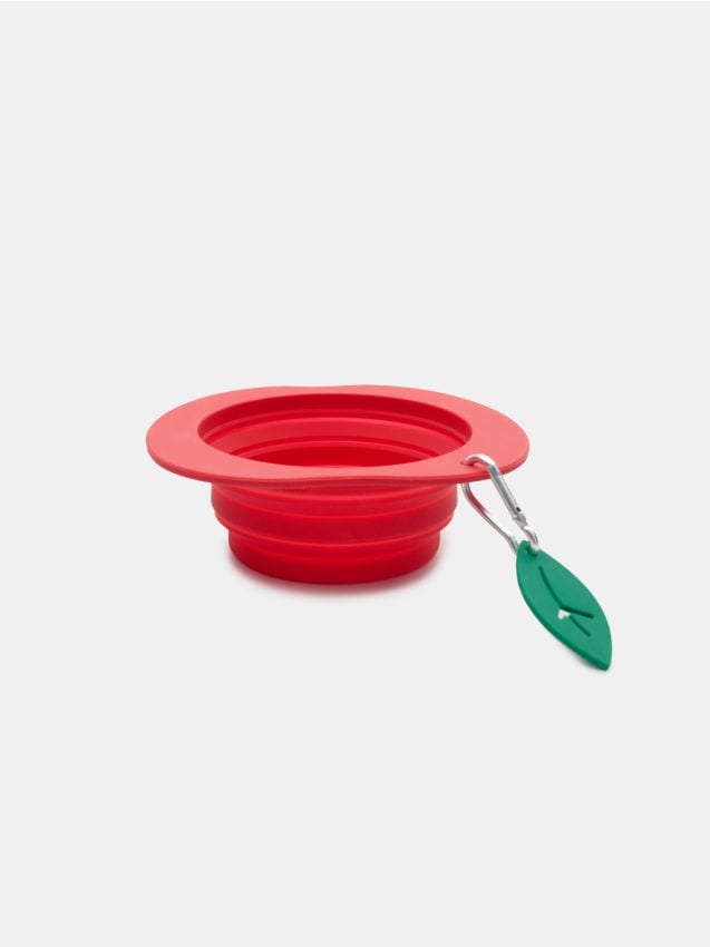 Sinsay - Bol de călătorie pliabil în formă de măr - roșu