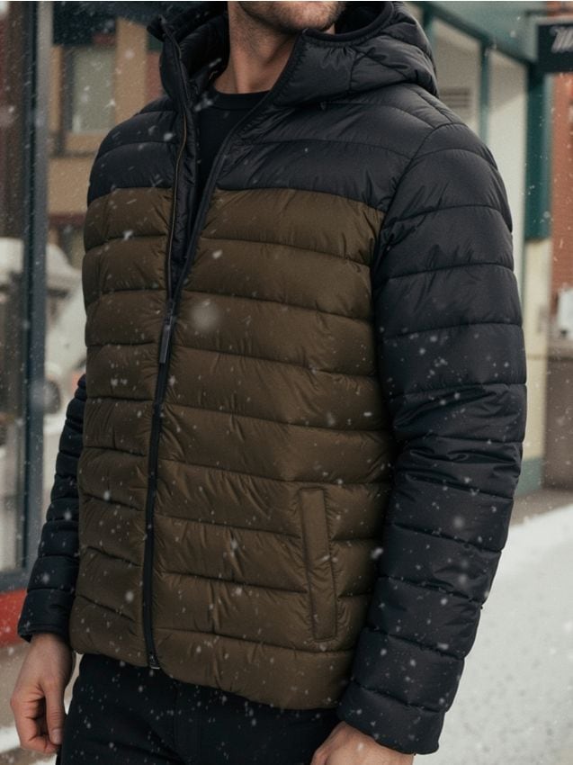 Puffer jakna s kapuljačom - SINSAY