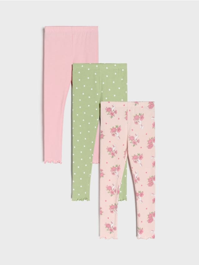 Leggings, 3er-Pack - SINSAY