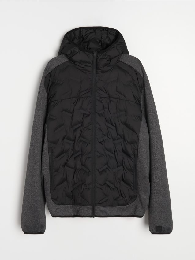 Sinsay - Geacă impermeabilă - gri-închis