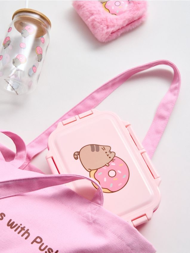 Sinsay - Cutie mic-dejun Pusheen The Cat - roz-pastel