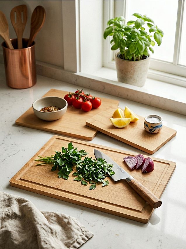 Sinsay - Set de 3 tocătoare - bej