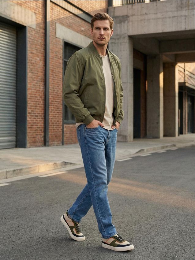 Sinsay - Geacă bomber - verde-deschis