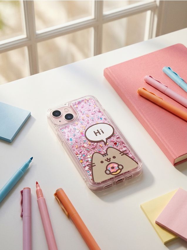 Sinsay - Husă de protecție pentru iPhone 13/14 Pusheen the Cat - multicolor