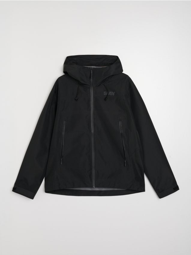 Sinsay - Jachetă tehnică impermeabilă cu glugă - negru