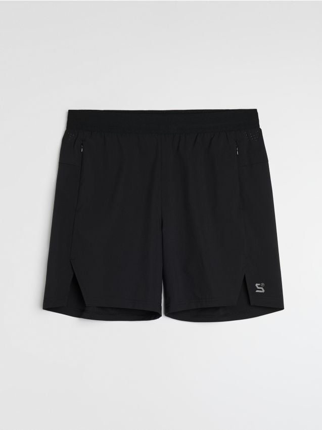 Sinsay - Pantaloni scurți sport SNSY PERFORMANCE - negru
