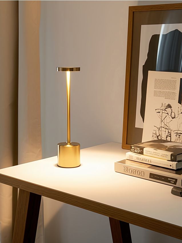 Sinsay - Stolová lampa - zlatohnedá