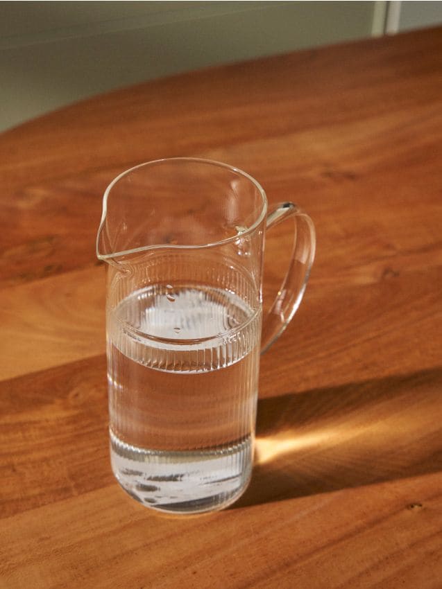 Sinsay - Cană striată - clear