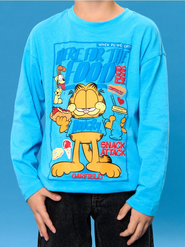 Langarm-T-Shirt Garfield - SINSAY