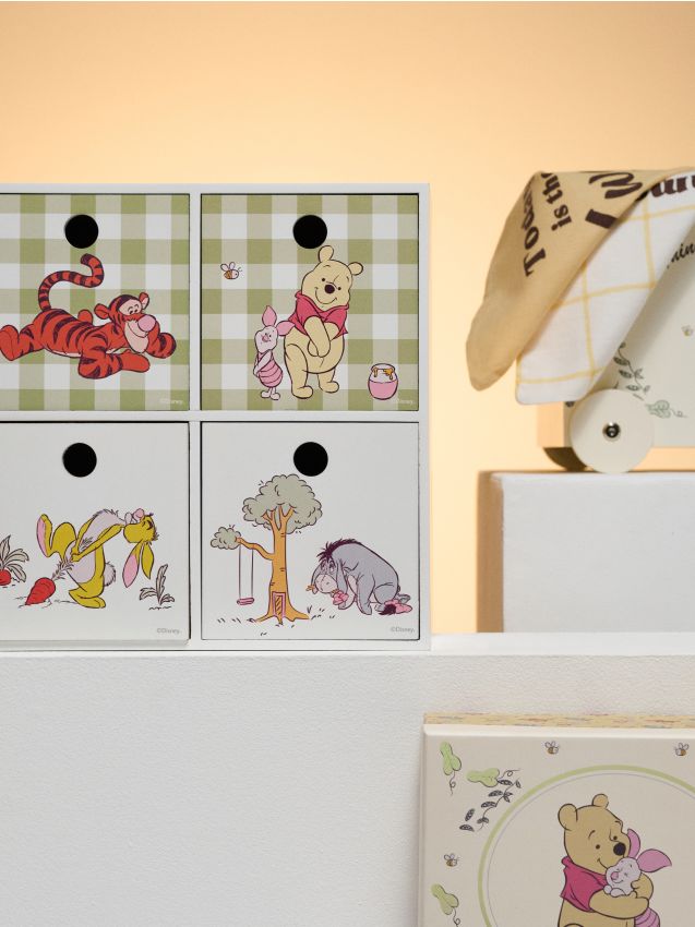 Sinsay - Organizator cu sertare Winnie the Pooh - alb