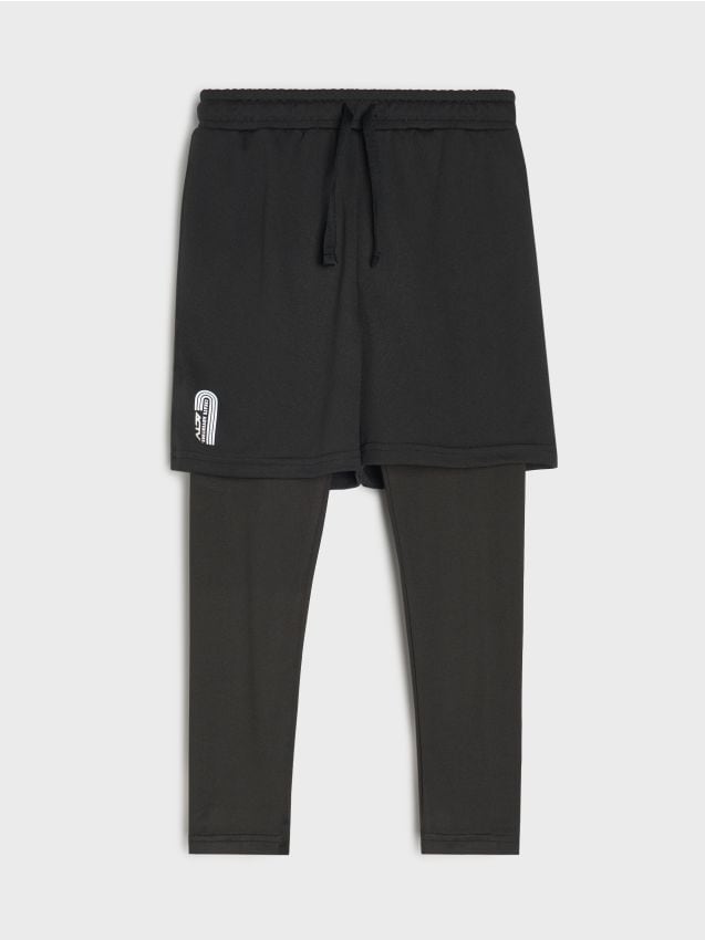 Sinsay - Colanți sport - negru