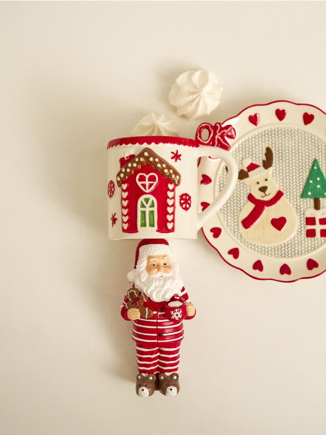 Sinsay - Hrnček so sviatočným motívom - biela