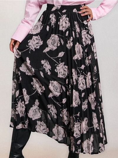 Plisseeritud midi-seelik