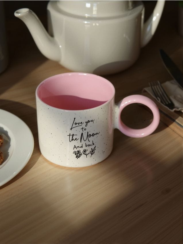 Sinsay - Keramická šálka - pastelová ružová