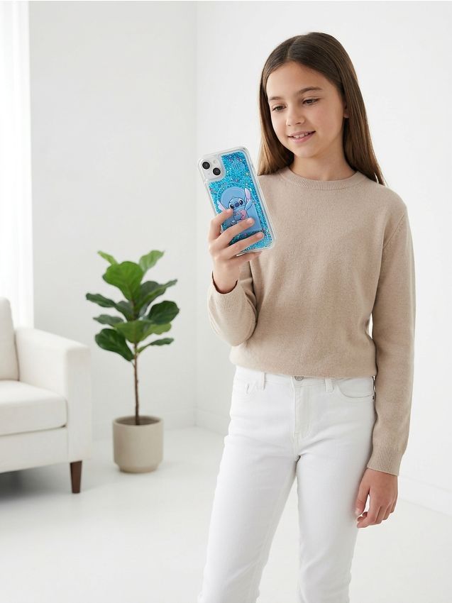 Sinsay - Husă pentru iPhone 11/XR Stitch - light blue