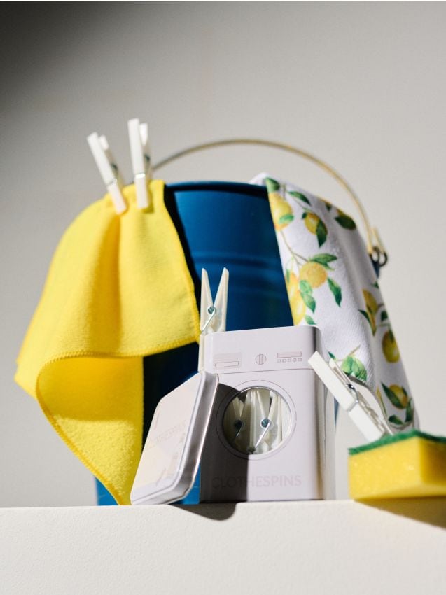 Sinsay - Recipient pentru cârlige de rufe cu capac - multicolor