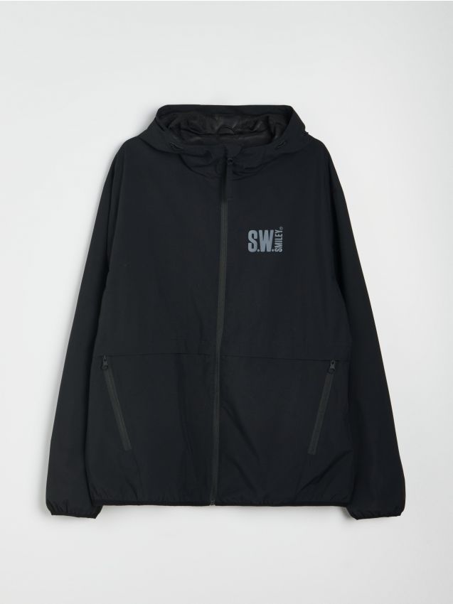 Sinsay - Geacă de vânt S.W. Smiley - negru