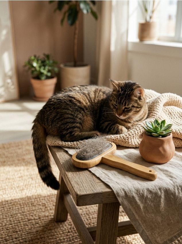 Sinsay - Perie pentru animale de companie - bej