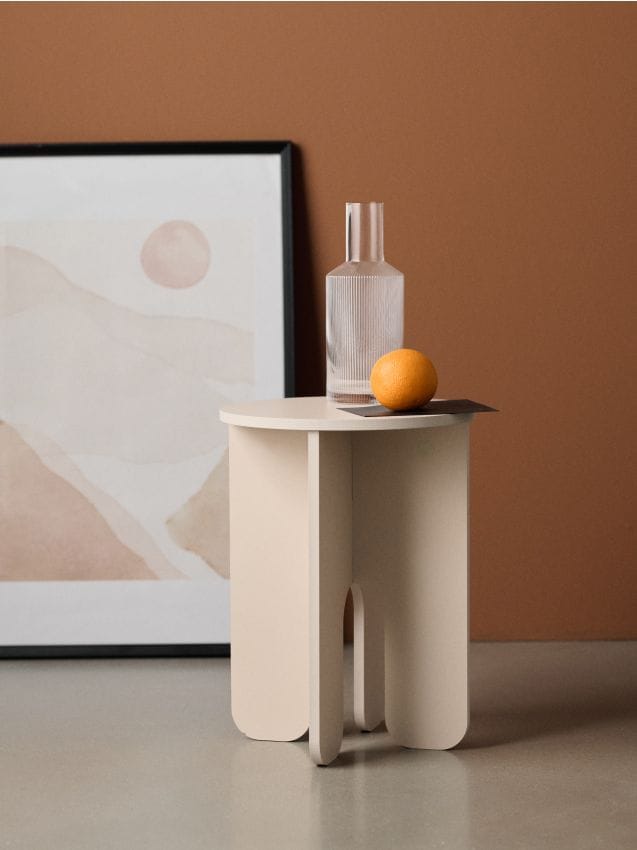 Sinsay - Okrúhly konferenčný stolík - béžová