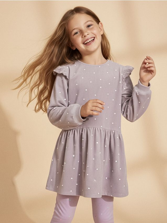 Sinsay - Šaty s volánom - viacfarebná